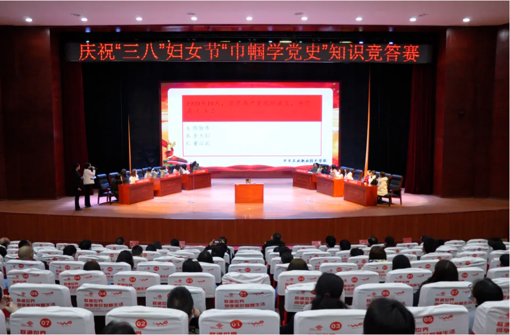 高手對決！學(xué)院“巾幗心向黨·奮斗新征程”黨史知識競賽活動圓滿舉行